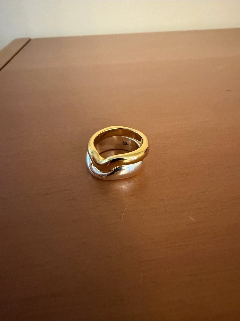Two Madewell Stacking Rings Size 6 - Picture 3 of 6